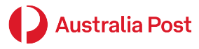 Australia Post Logo - supporting LifeRAT